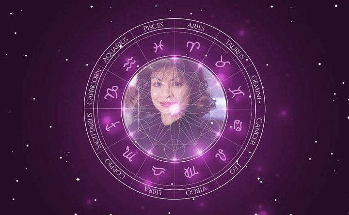 Imagem representando o mapa astral de Vanessa Marquez