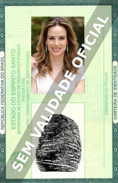 Imagem hipotética representando a carteira de identidade de Ana Furtado