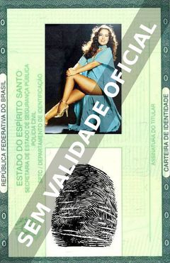 Imagem hipotética representando a carteira de identidade de Djenane Machado