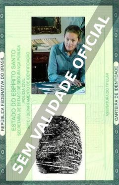 Imagem hipotética representando a carteira de identidade de Elisabeth Badinter