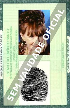 Imagem hipotética representando a carteira de identidade de Elmarie Wendel