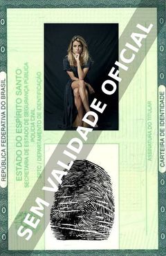 Imagem hipotética representando a carteira de identidade de Maria Bopp