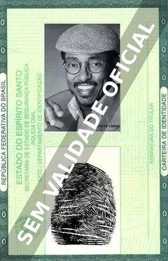 Imagem hipotética representando a carteira de identidade de Mayuto Correa