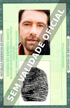 Imagem hipotética representando a carteira de identidade de Pedro Lamares
