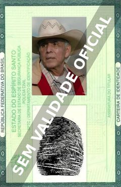 Imagem hipotética representando a carteira de identidade de Rudy Ramos