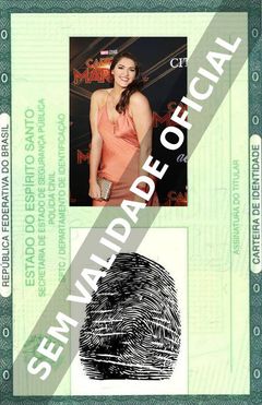 Imagem hipotética representando a carteira de identidade de Stefanie Dolson