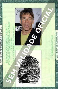 Imagem hipotética representando a carteira de identidade de Stephen Schwartz