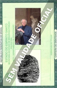 Imagem hipotética representando a carteira de identidade de Tim Rice