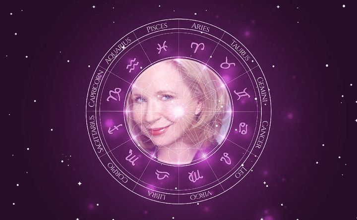 Imagem representando o mapa astral de Debra Jo Rupp