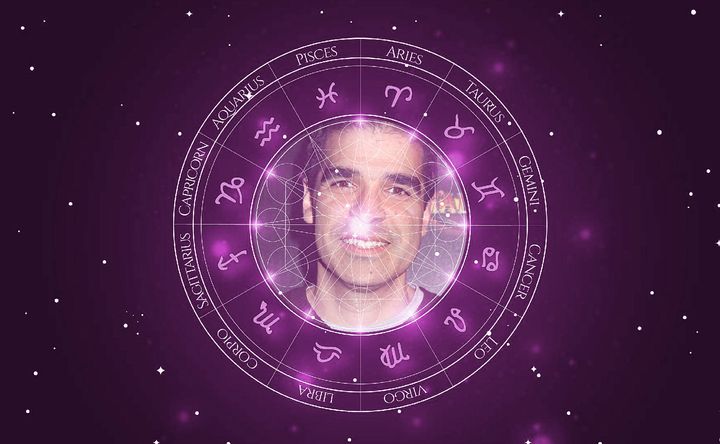 Imagem representando o mapa astral de Ed Boon