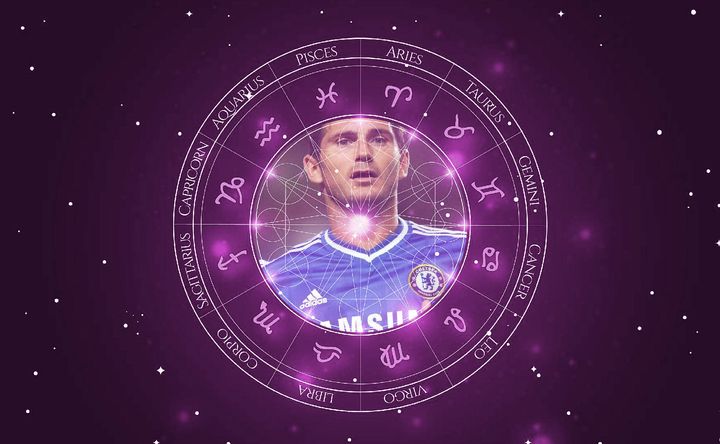 Imagem representando o mapa astral de Frank Lampard