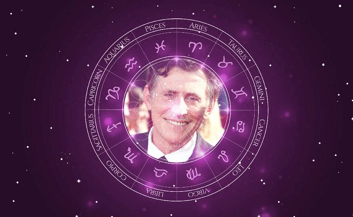 Imagem representando o mapa astral de Gabriel Byrne