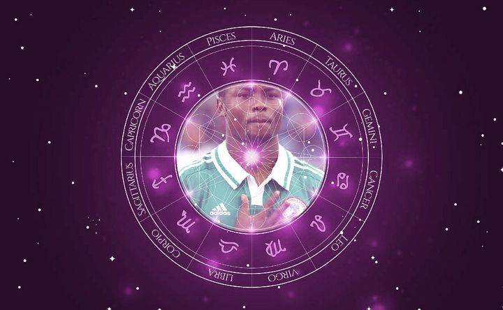 Imagem representando o mapa astral de Godfrey Oboabona