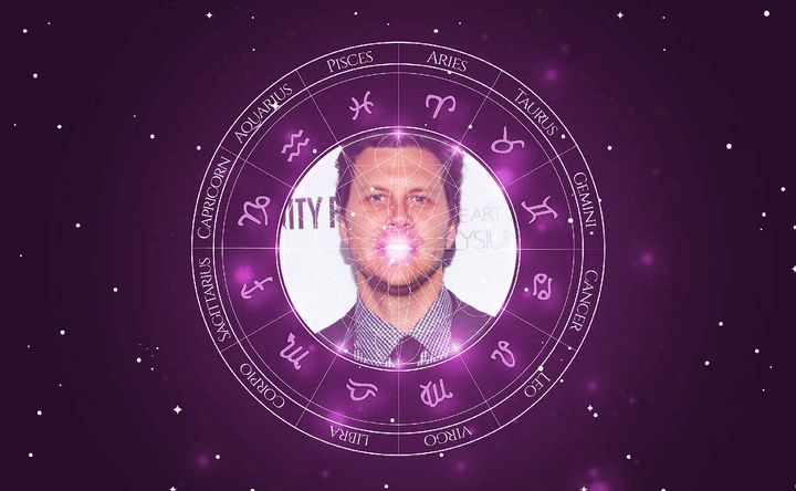 Imagem representando o mapa astral de Hayes MacArthur