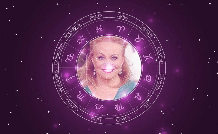 Imagem representando o mapa astral de Jacki Weaver