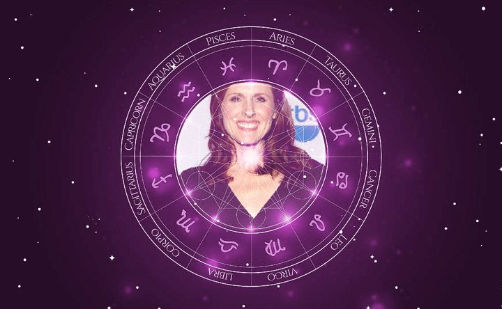 Imagem representando o mapa astral de Molly Shannon