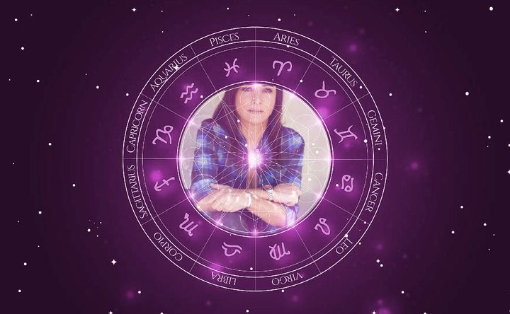 Imagem representando o mapa astral de Pamela Adlon