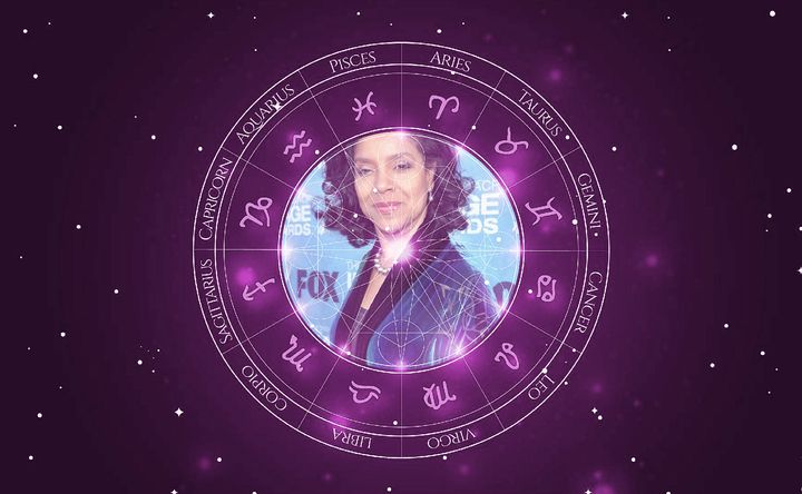 Imagem representando o mapa astral de Phylicia Rashad