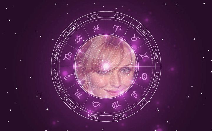 Imagem representando o mapa astral de Sophie Dahl